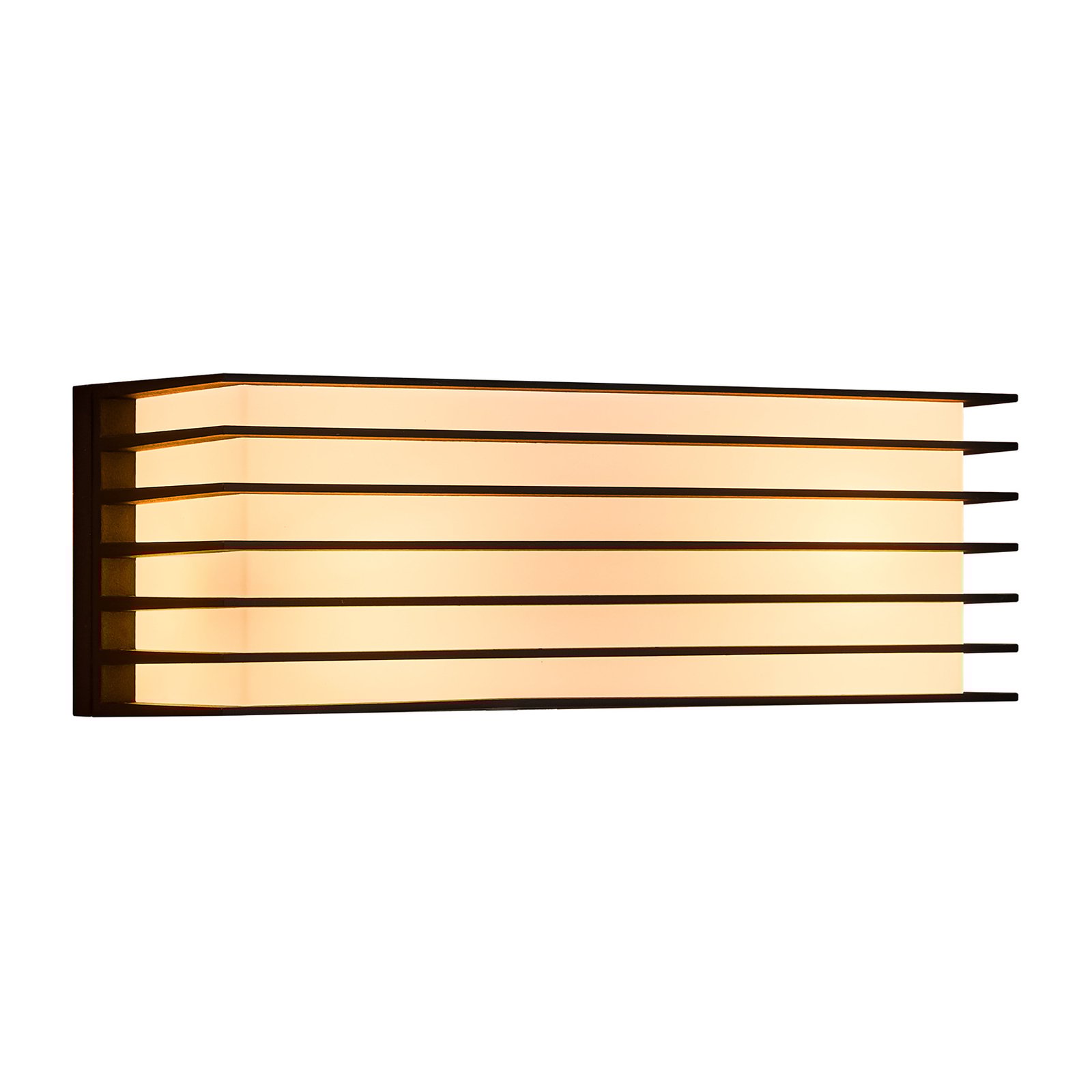 Fluctus 28 Outdoor Wall Lamp Black - Nordlux