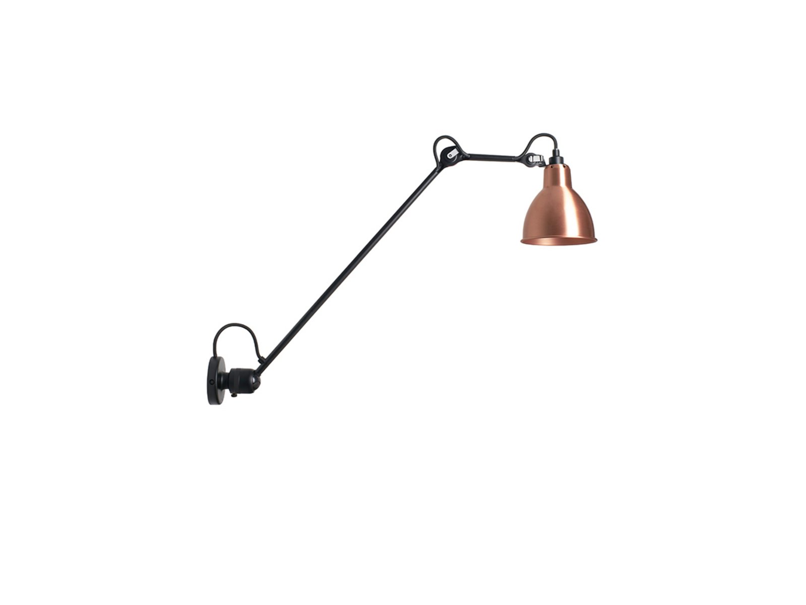 304L60 Nástěnné Svítidlo Black/Copper - Lampe Gras