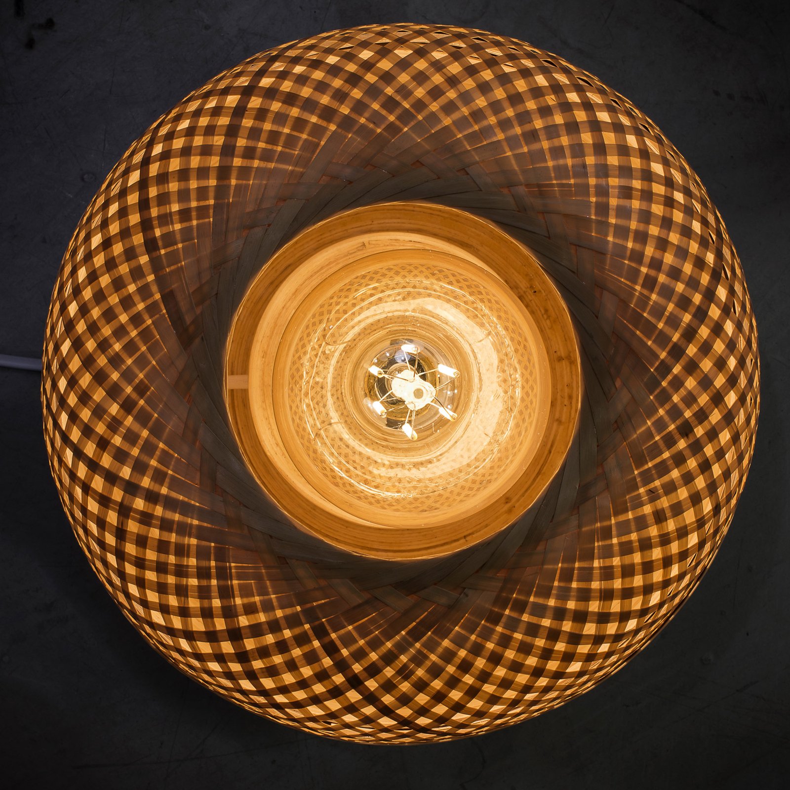 GOOD & MOJO Mekong asztali lámpa, Ø 30 cm