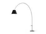 Lady Costanza Lampadaire avec Variateur Noir/Noir - Luceplan