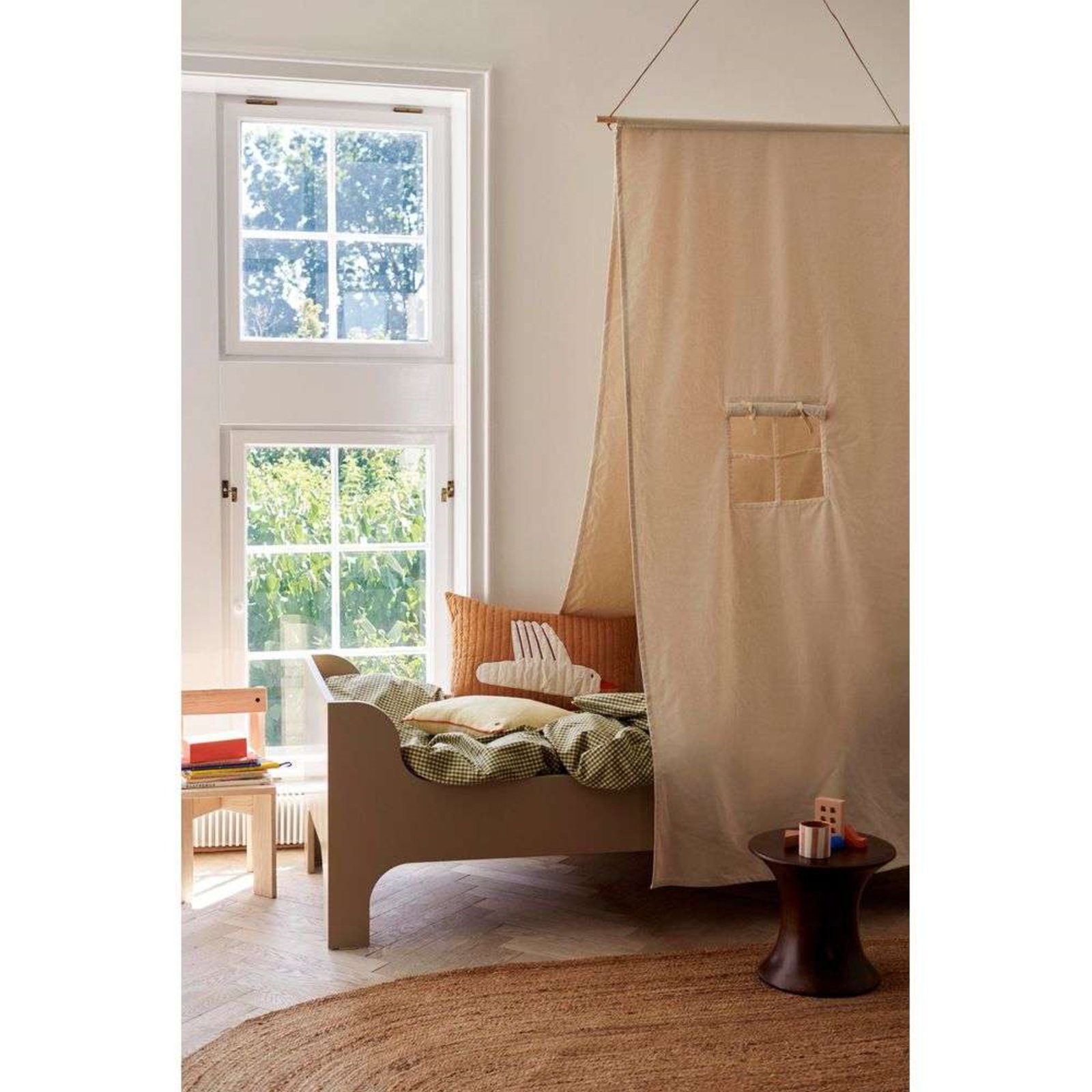 Settle Bed Canopy Off-White - ferm LIVING