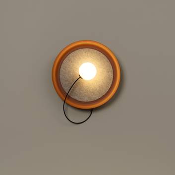 Milan Wire wandlamp, variabele lichtpositionering