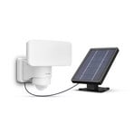 Philips LED-Solar-Außenstrahler Tylus, weiß, 5.000 K, Sensor