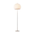 Vibia LED-stojna svetilka KNIT, 178 x 45 cm, bež tekstil/kovina
