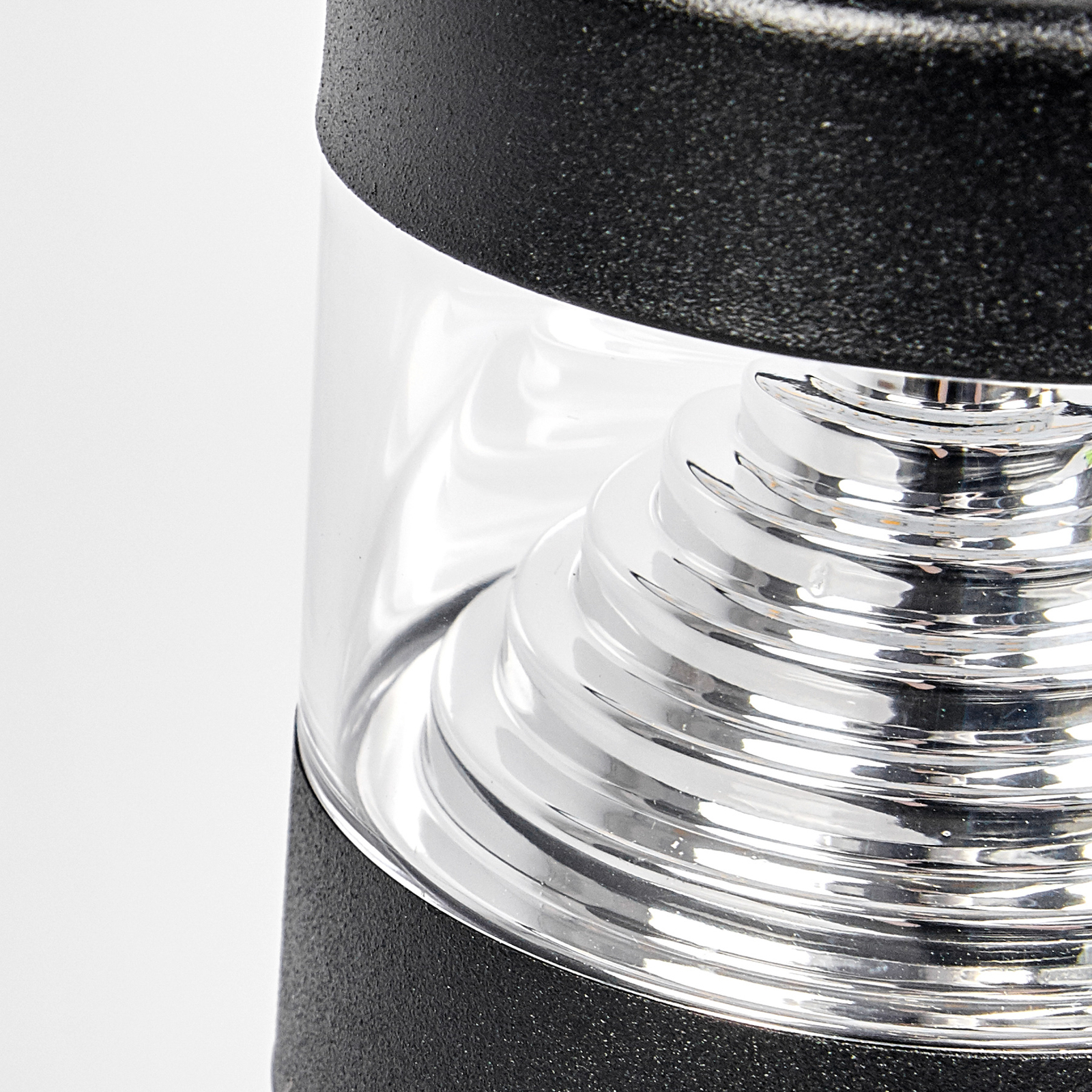 Lanea LED Tuinlamp Black/Clear - Lindby