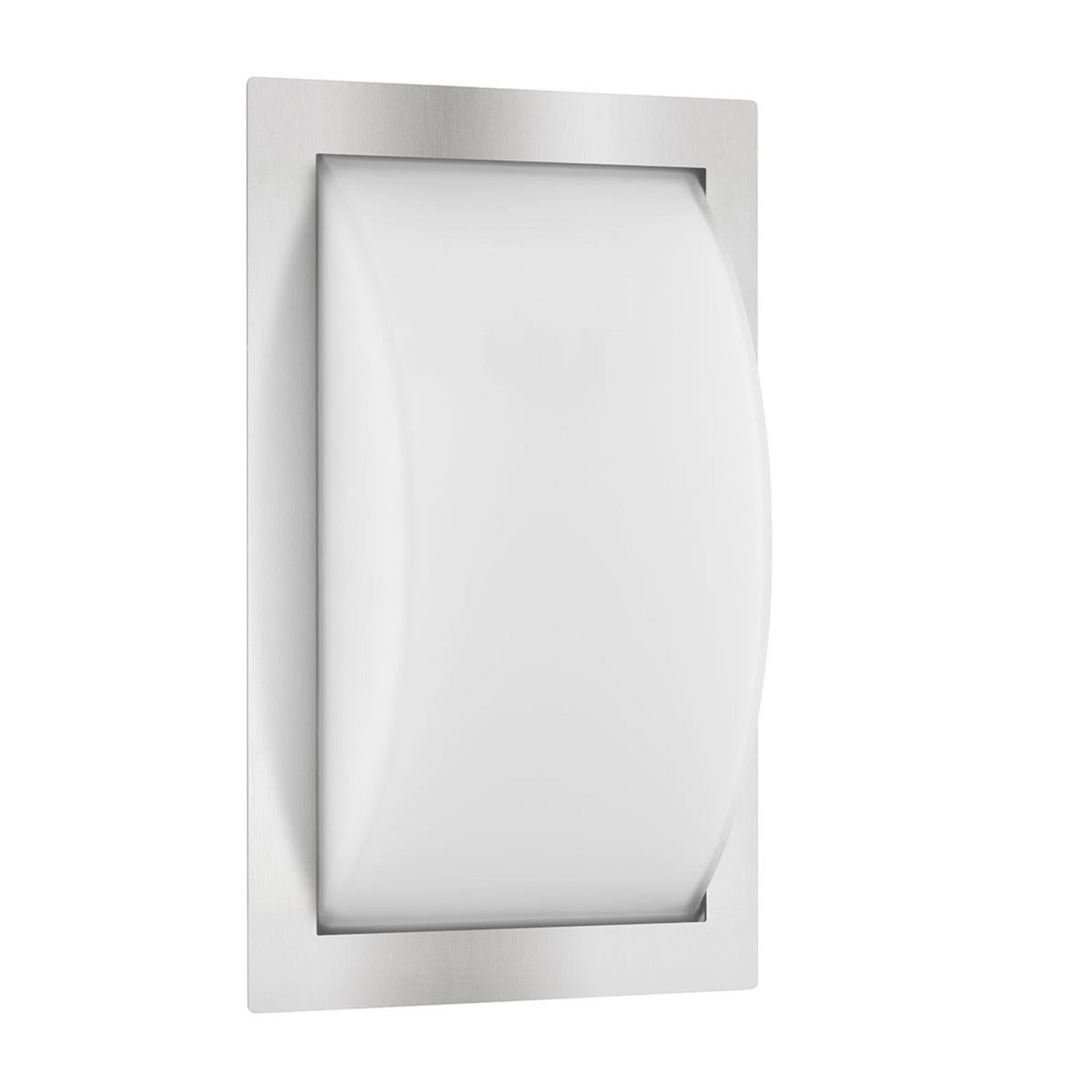 Lcd Ανοξείδωτο Ατσάλι, Οπάλιο Εξωτερικός Φωτιστικός Ivett E27 Από Ανοξείδωτο Ατσάλι Με Bwm