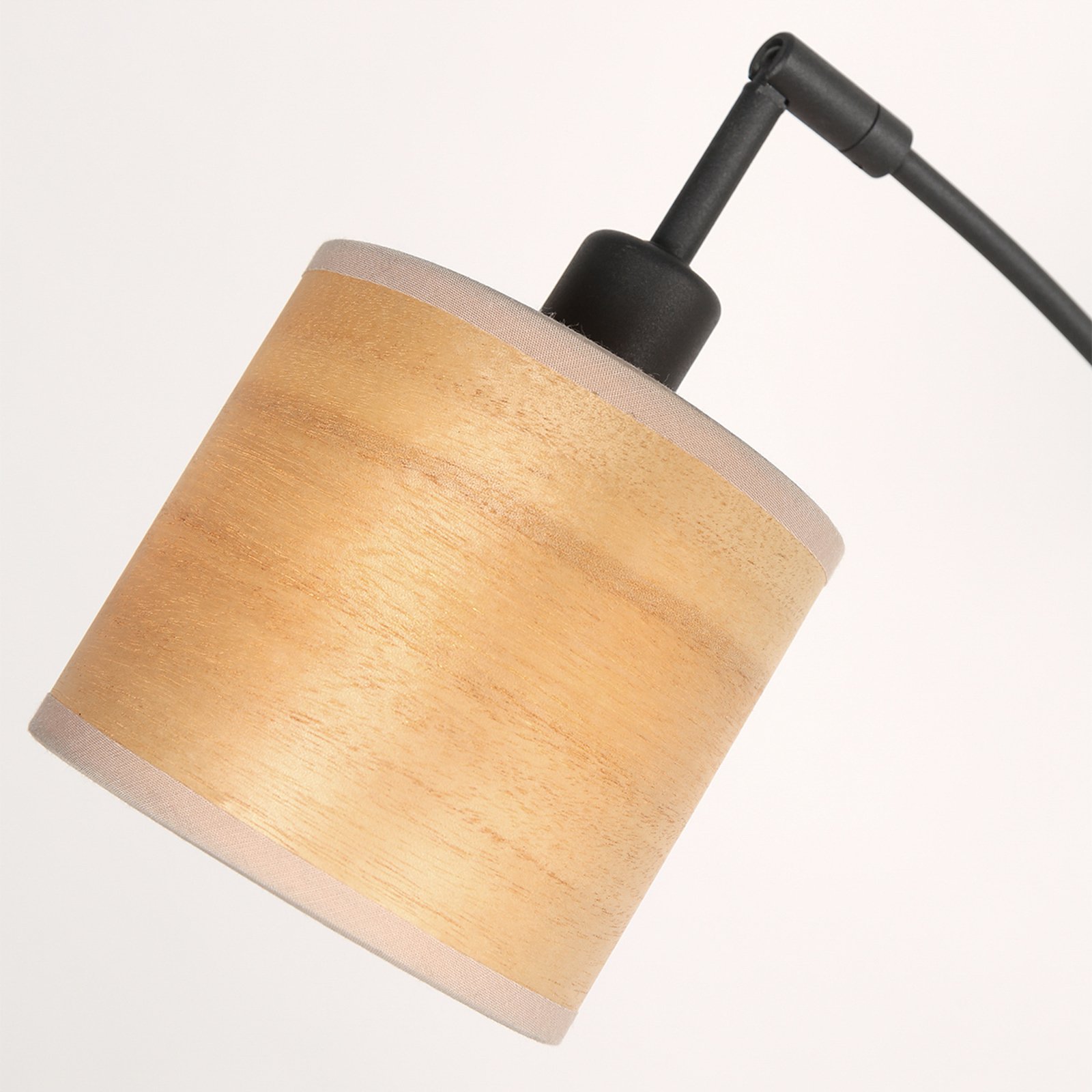Bamboo floor lamp, 5-bulb
