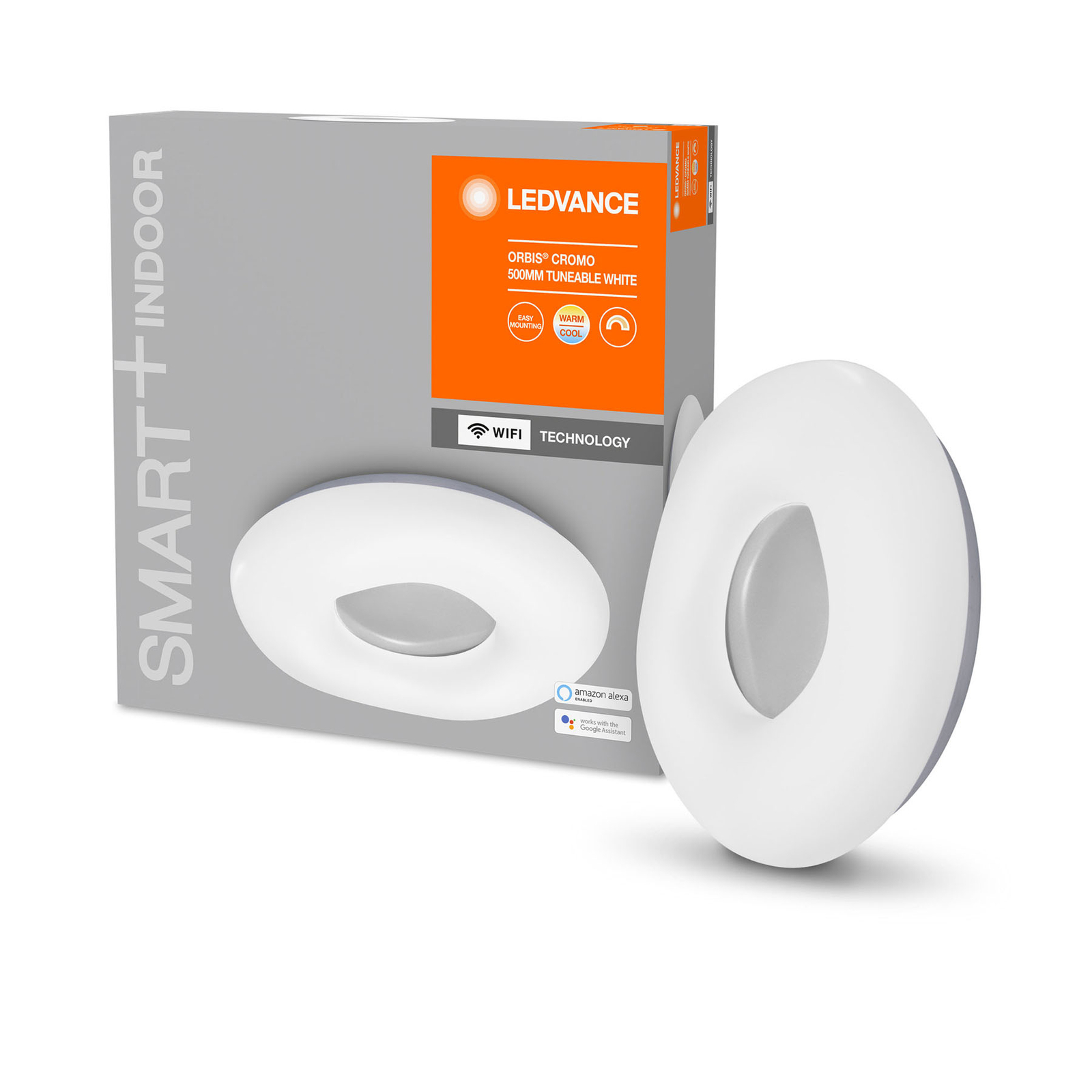 LEDVANCE SMART+ WiFi Orbis Cromo 3.000-6.500K 50cm