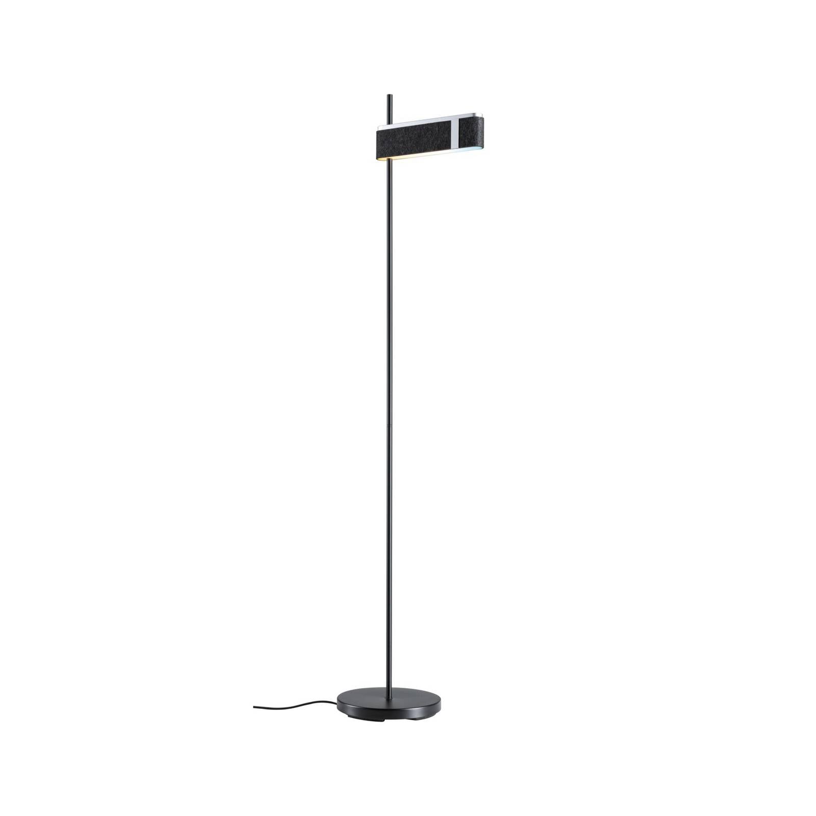 Paulmann Smart LED-Stehleuchte Jagun, anthrazit, 151 cm Filz