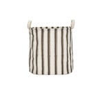 Cestino portaoggetti HDVibes bianco/marrone 30x30 cm - House Doctor