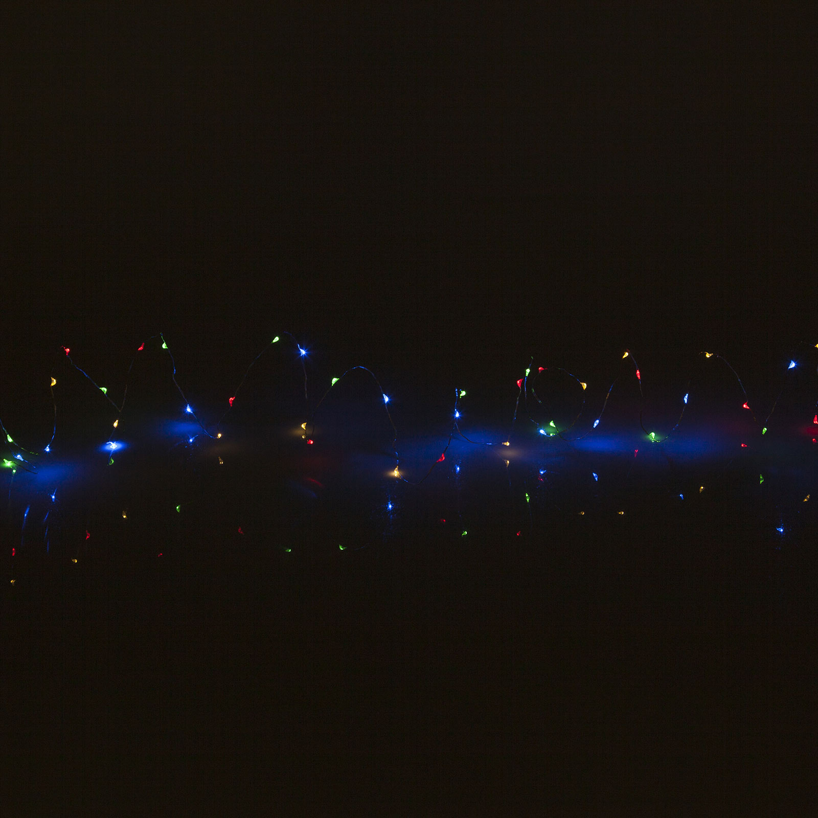 Guirlande solaire LED Dew Drop, multicolore