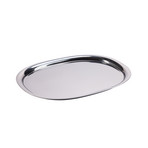 Superellipse Tablett, 24 cm x 32 cm, Edelstahl - Piet Hein