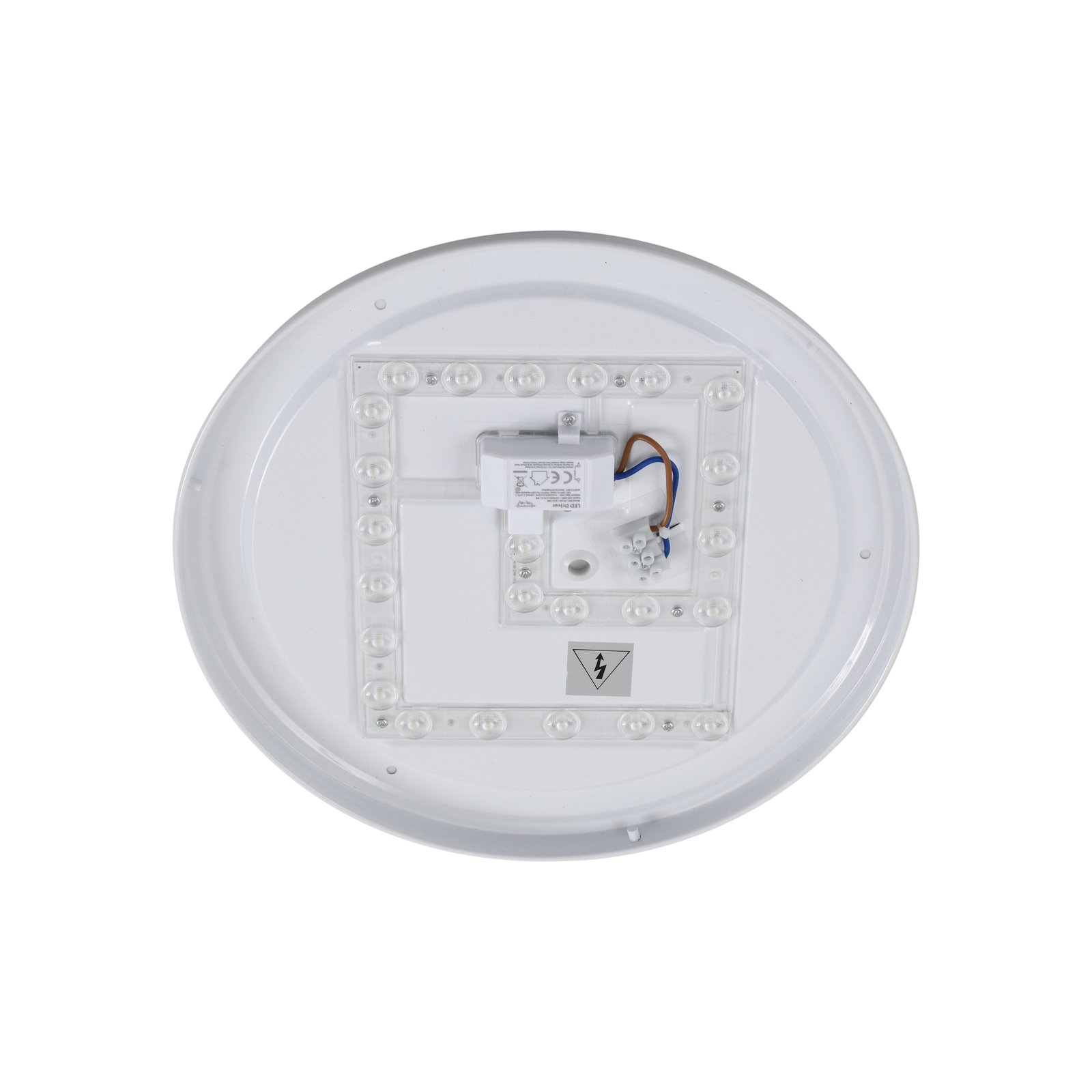 Doki LED Ceiling Lamp 4.000K Ø34 IP44 White - Lindby