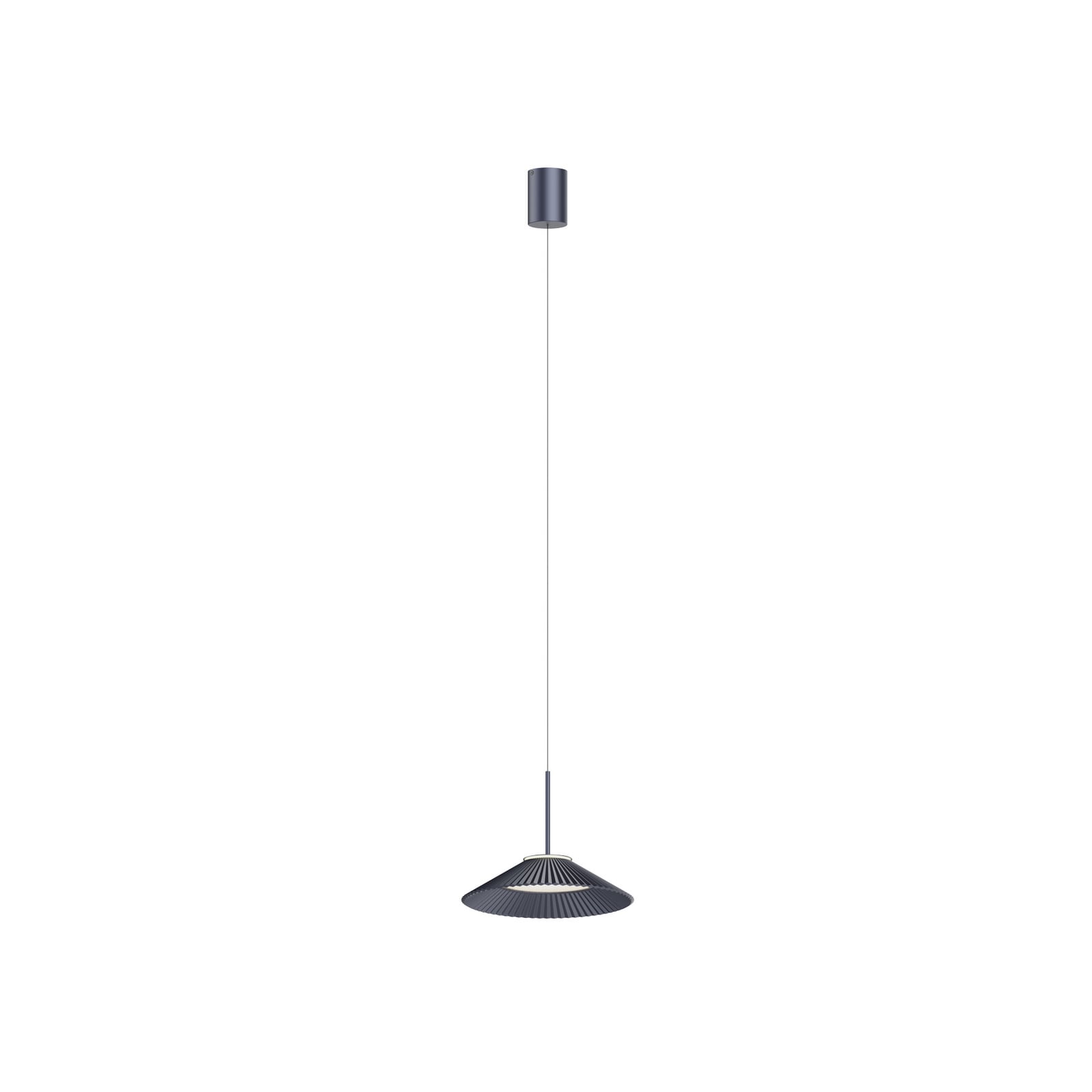 Ballerina LED-hængelampe, mørkeblå, Ø 35 cm - LOOM DESIGN