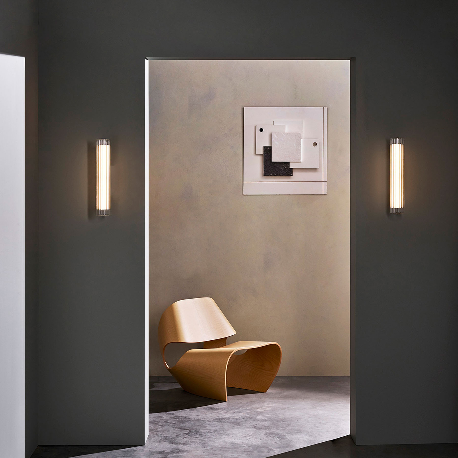 Astro io Wall LED-Wandlampe IP44 schwarz
