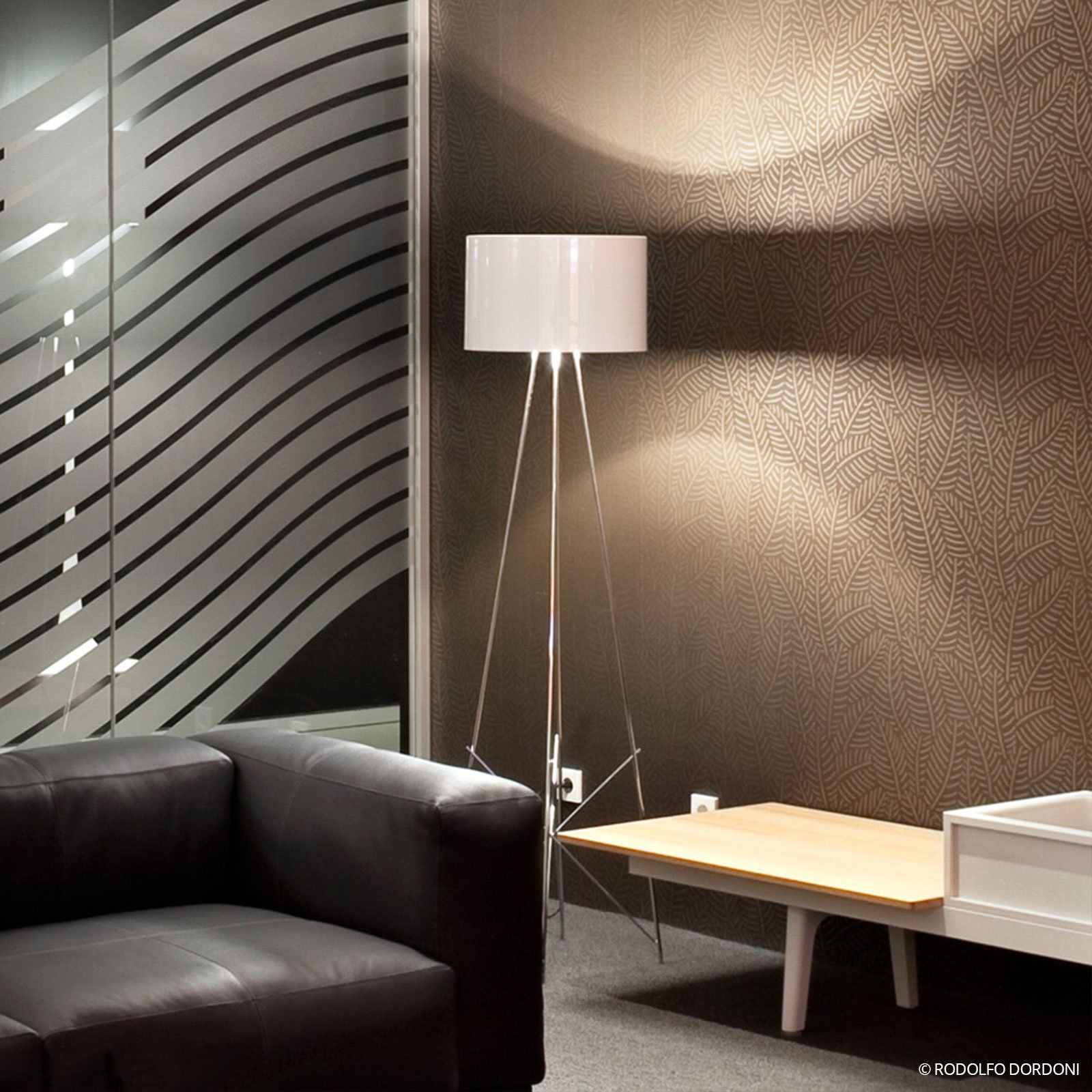 Ray F2 Lampadaire Blanc - Flos