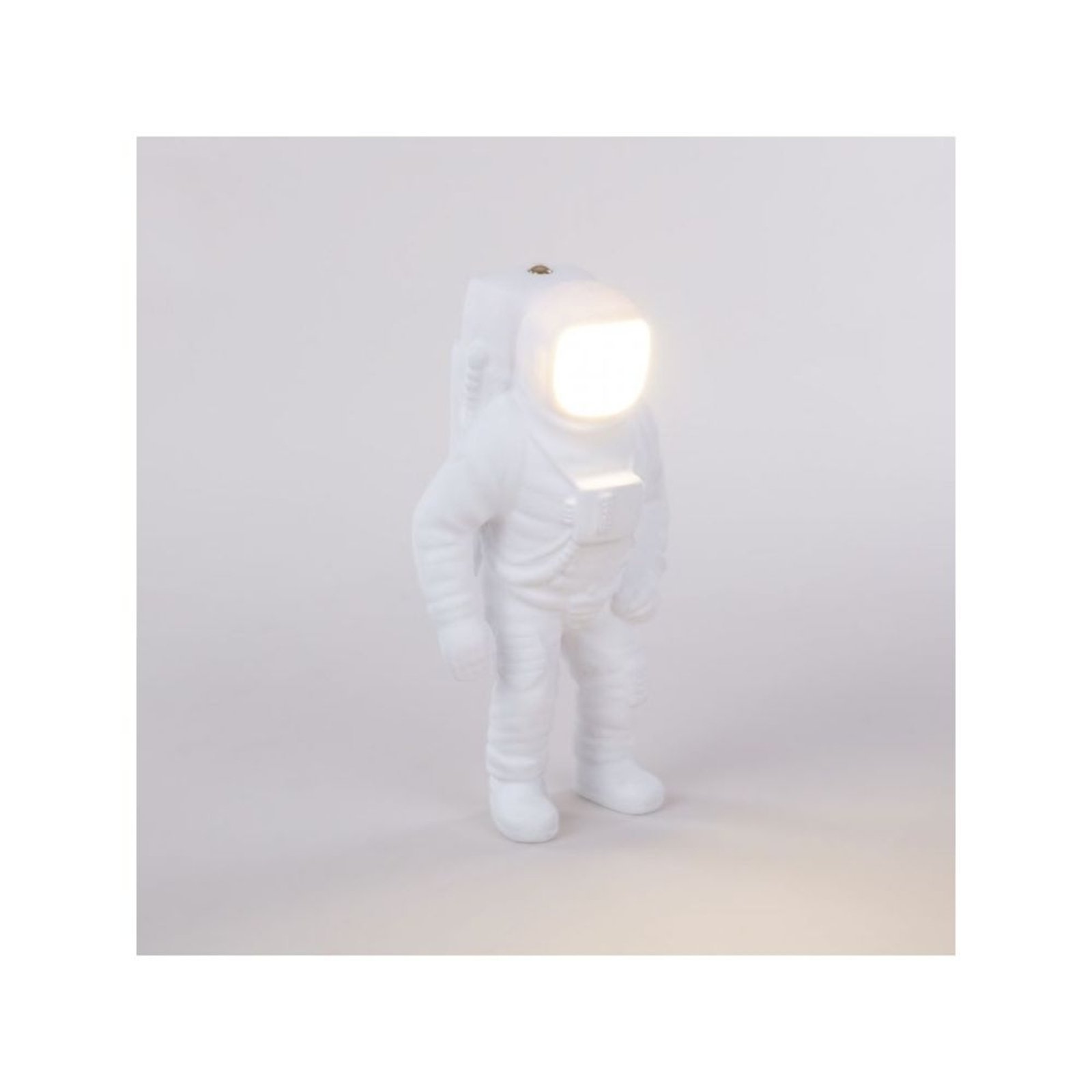 Cosmic Flashing Starman Portable Table Lamp White - Seletti