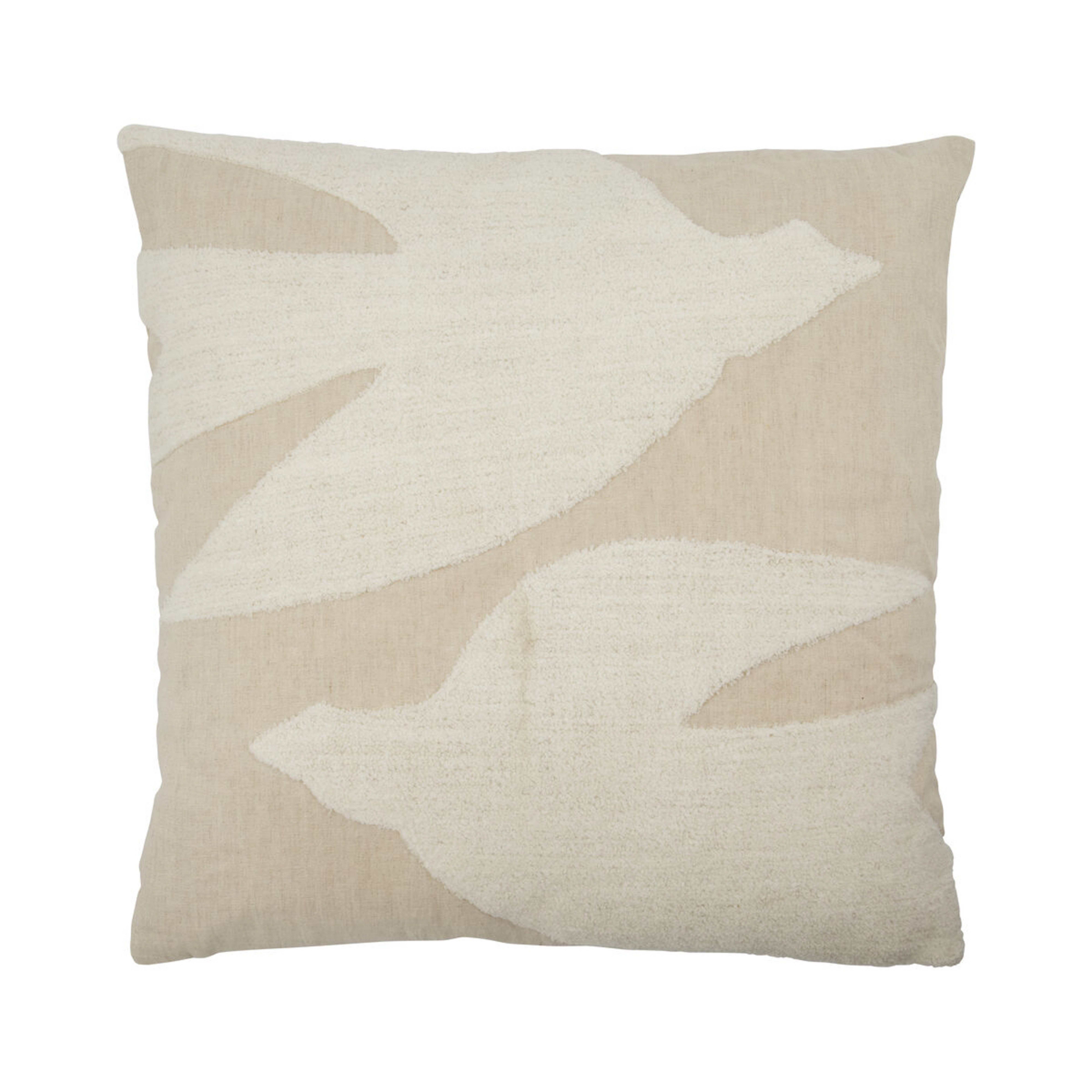 Housse de coussin HDFly, crème/blanc, 50 x 50 cm - House Doctor