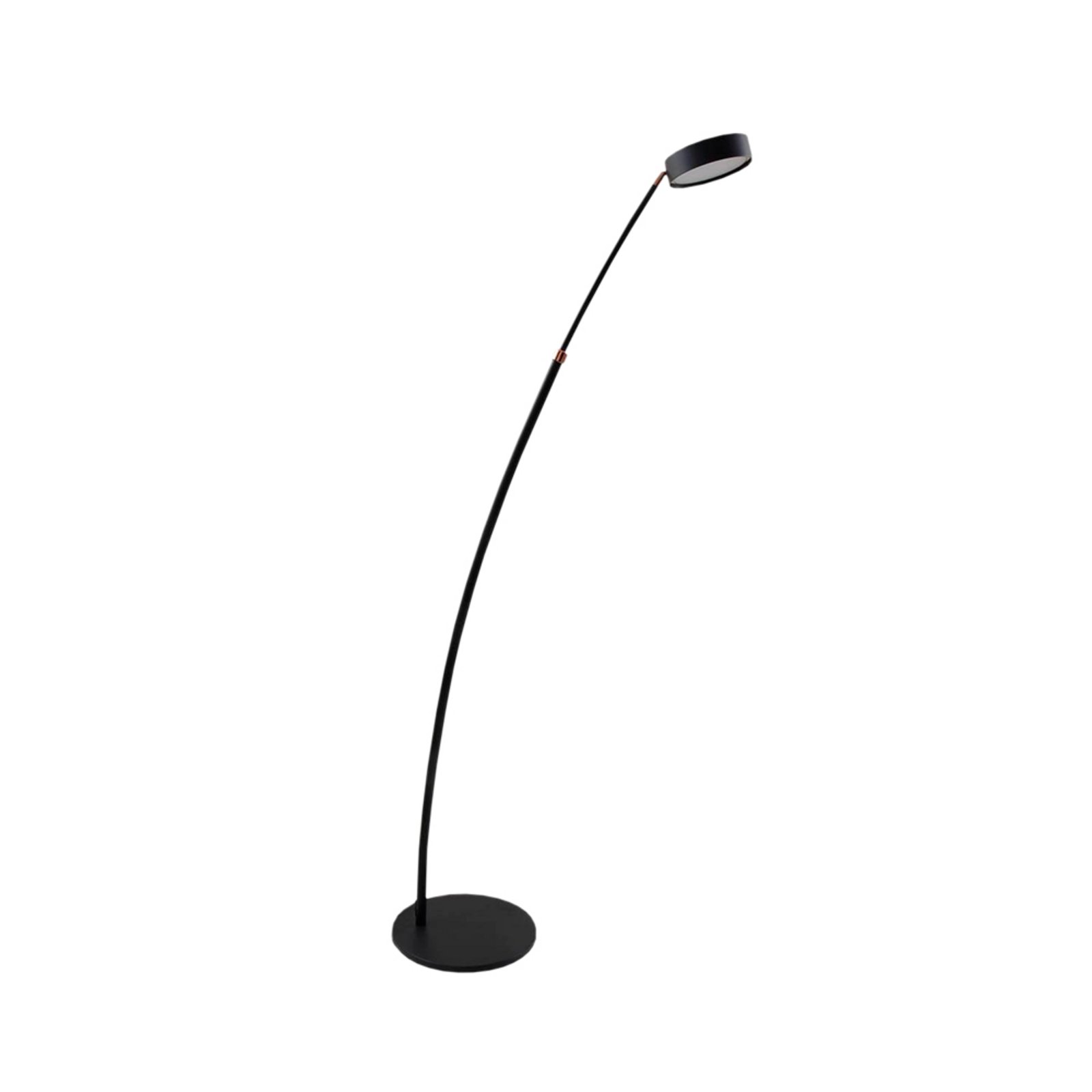 Boga LED Lampadar Negru - Lucande