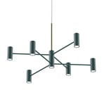 Modo Luce Chandelier lampă susp 13 bec 100cm negru