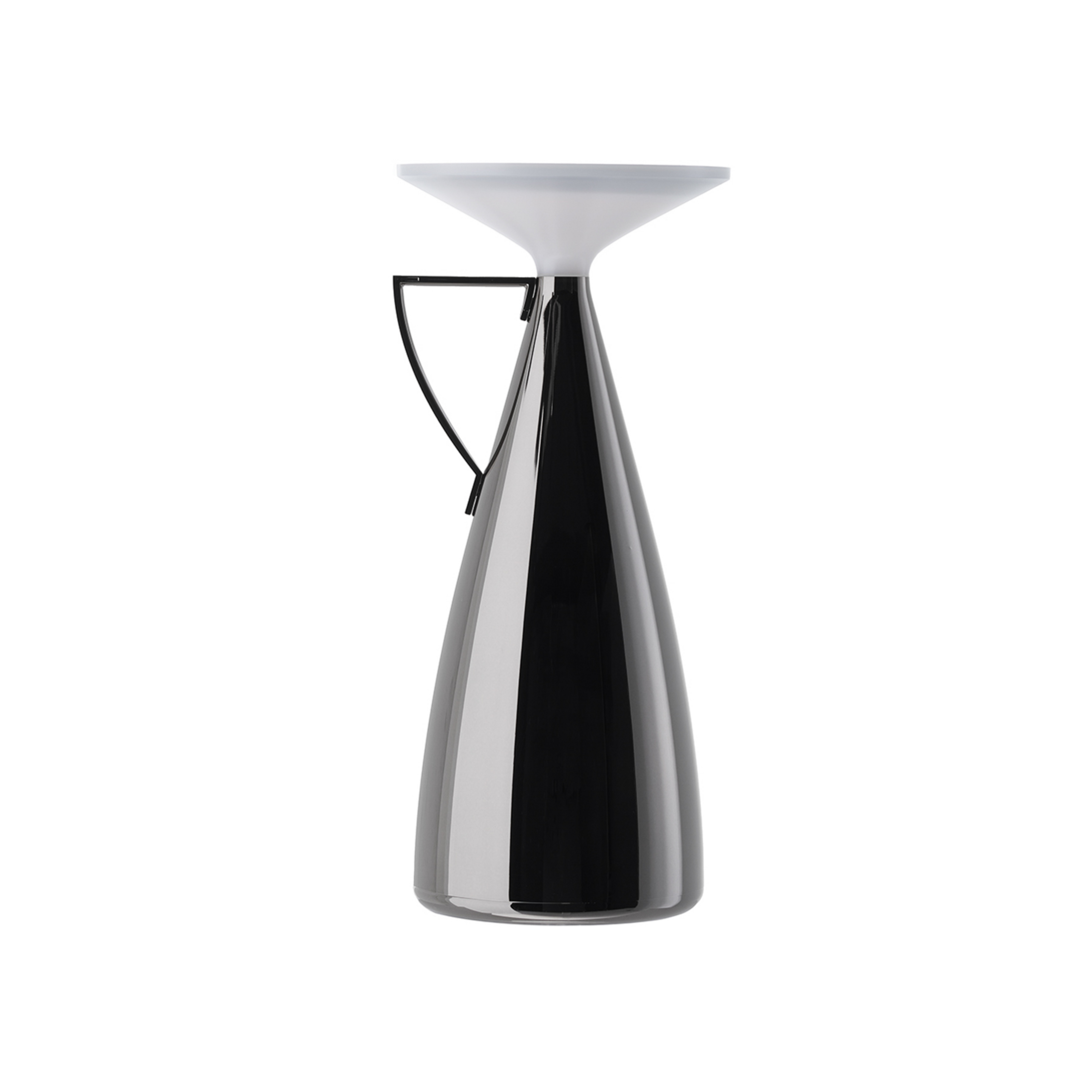 Camomille LED stolní lampa na baterie, tmavě šedá, výška 24 cm - Kartell