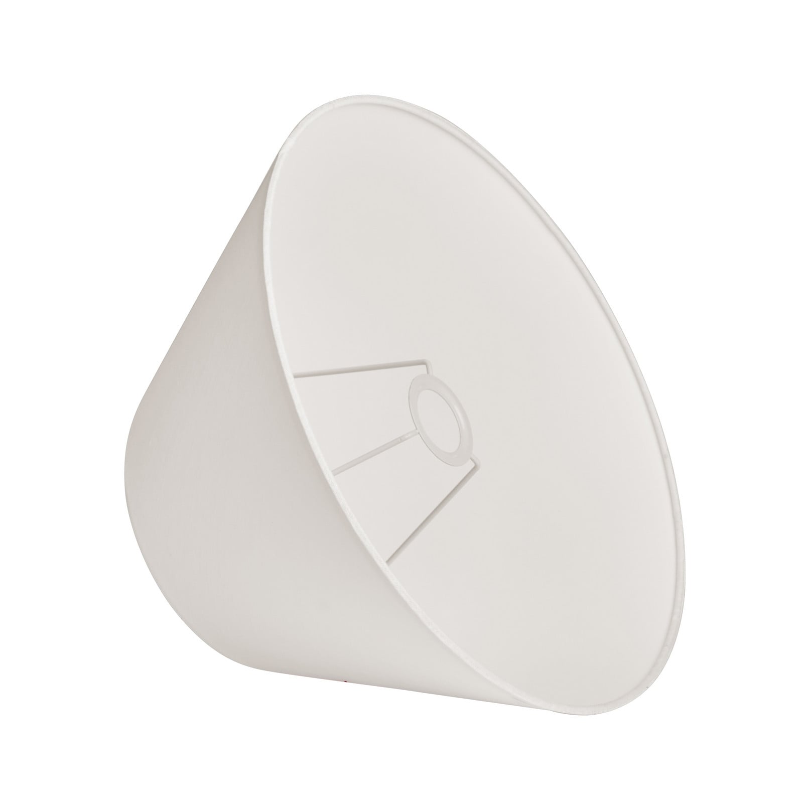 Abat-jour Basic large, blanc, Ø 40 cm Basic wide Watt & Veke - Design - Tissu / textile