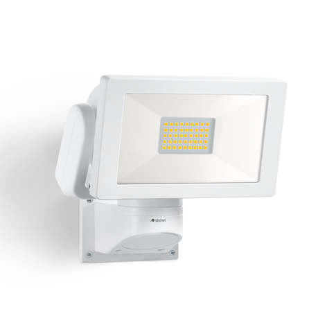 STEINEL LS 300 utendørs LED-spot, hvit