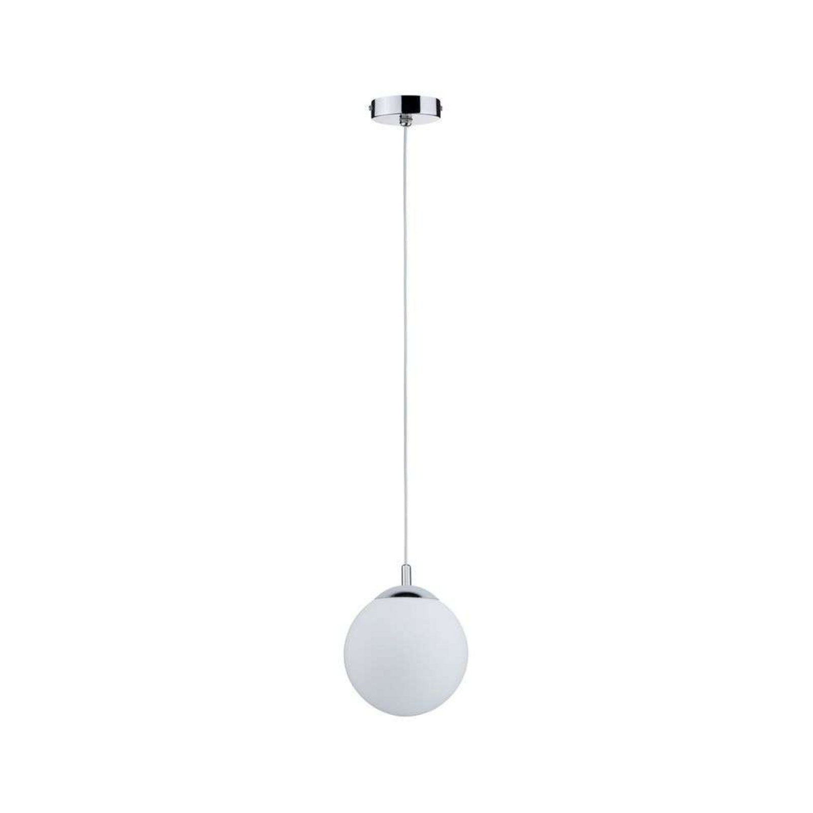 Globe Závěsná Lampa IP44 Satin/Chróm - Paulmann