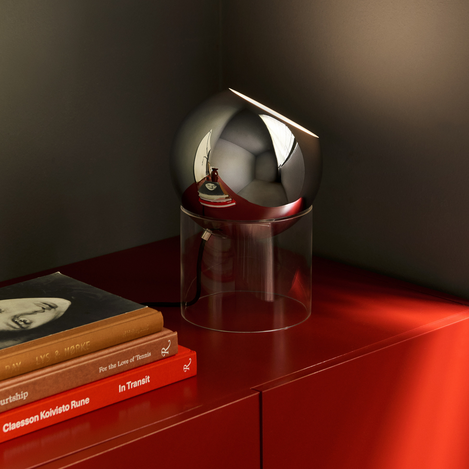 lampe de table Topan VP13 chromée E27 - &Tradition lampe de table Topan VP13 chromée E27 - &Tradition