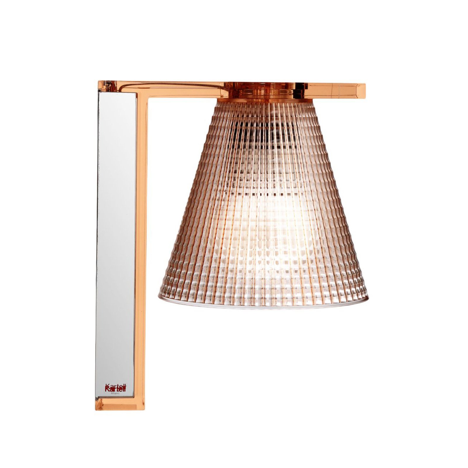 Light Air Wandlamp Sculped Amber - Kartell