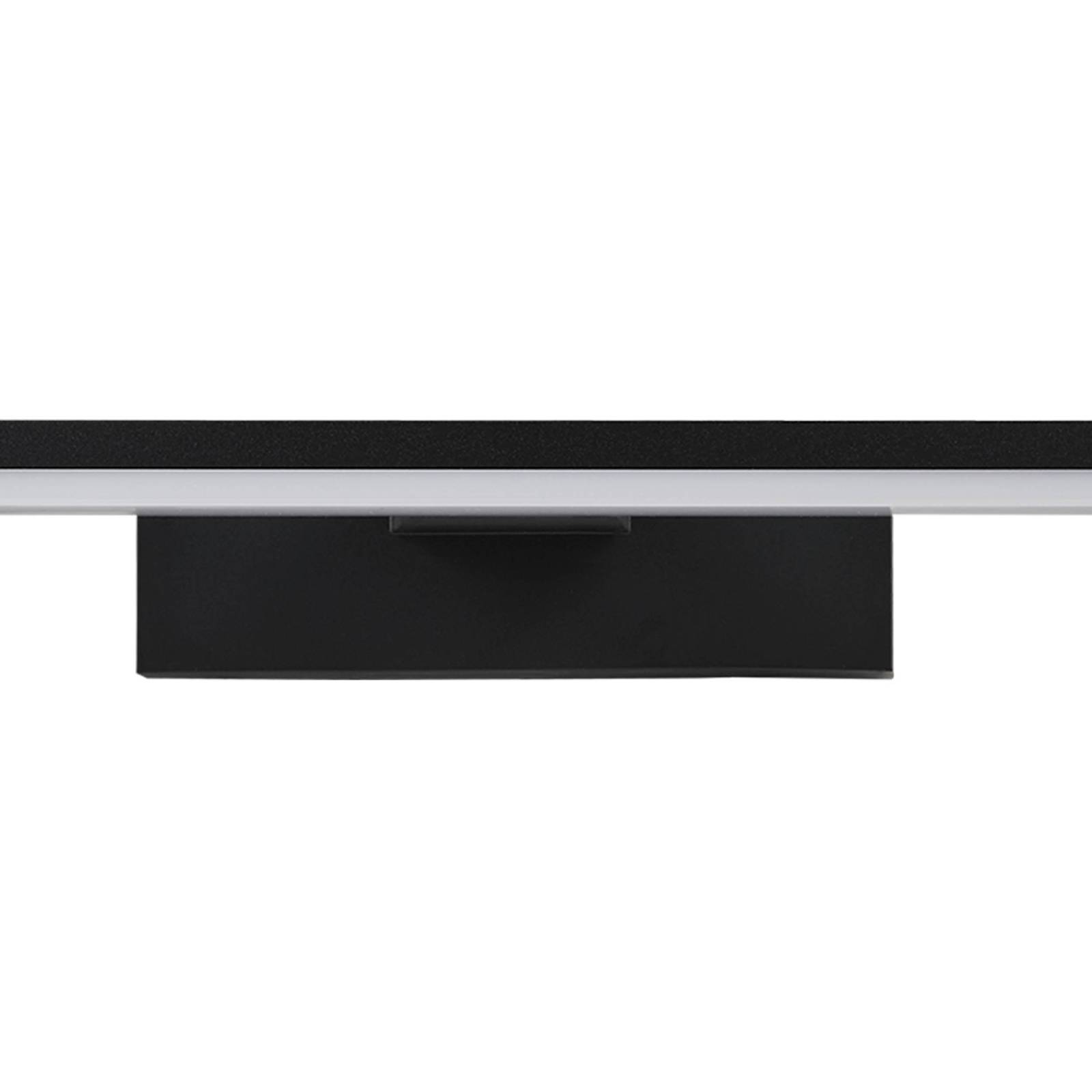 Kinkiet LED Pandella 1, długość 60 cm, czarny, aluminium