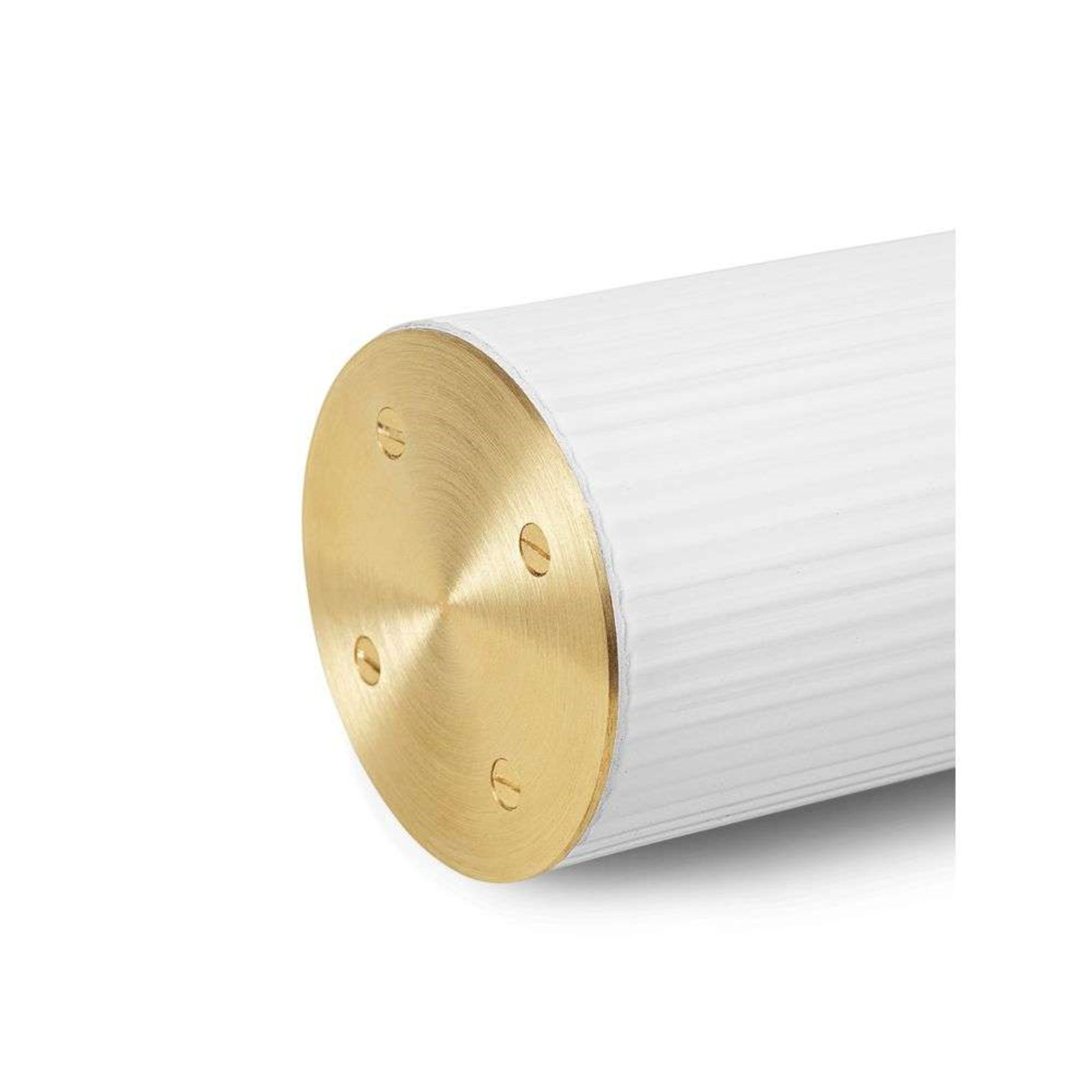 Vuelta Lustră Pendul 100 White/Brass - ferm LIVING