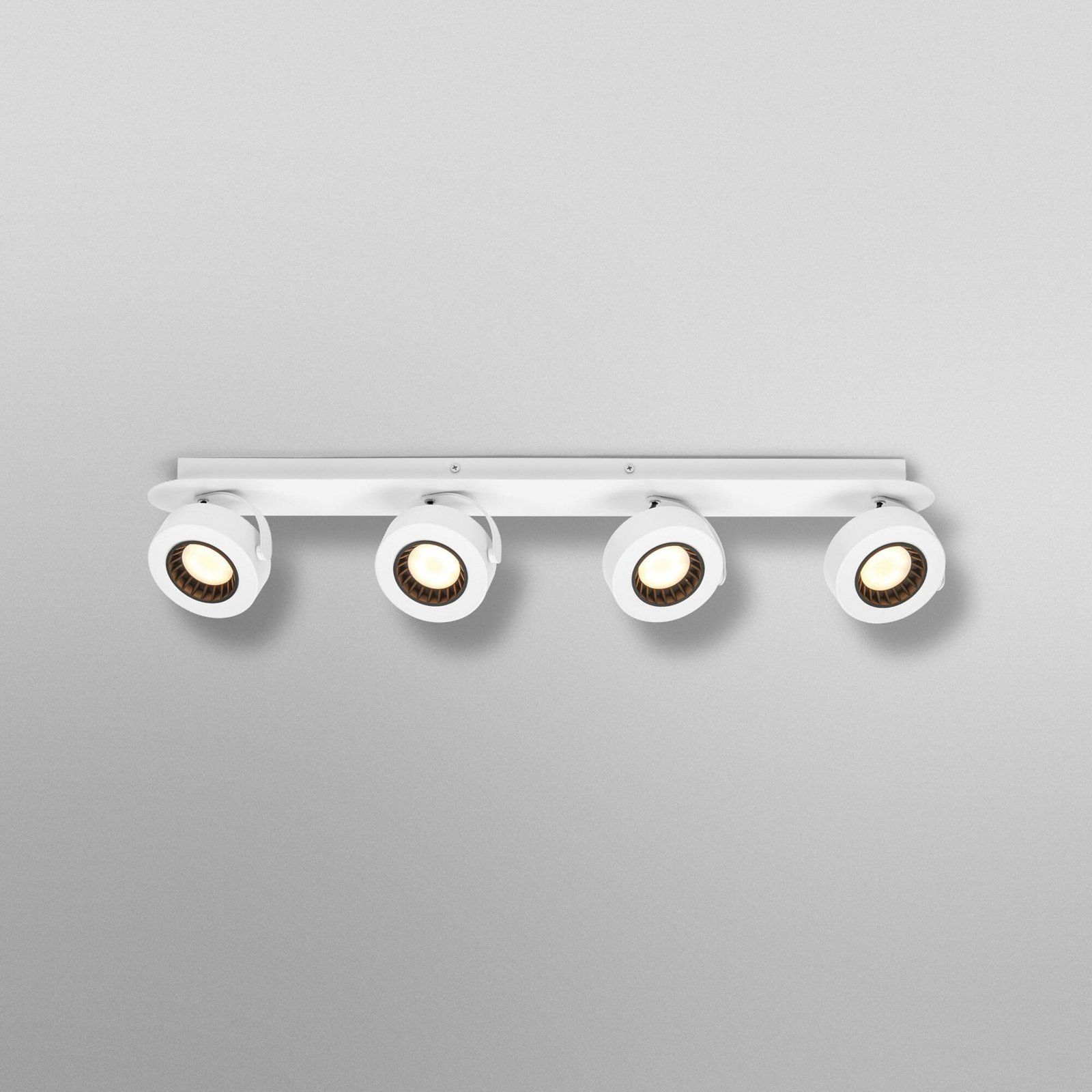OSRAM LED ceiling spotlight VENUS, white, 4-bulb, metal 3,000 K