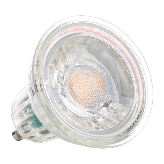 LED reflektor GU10 MR16 5W 3000K číra stmievateľná