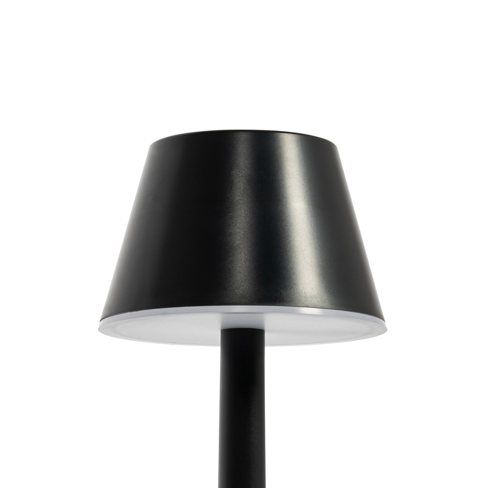 Gaja LED Portable Lámpara de Sobremesa IP44 RGBW Negro - Lindby