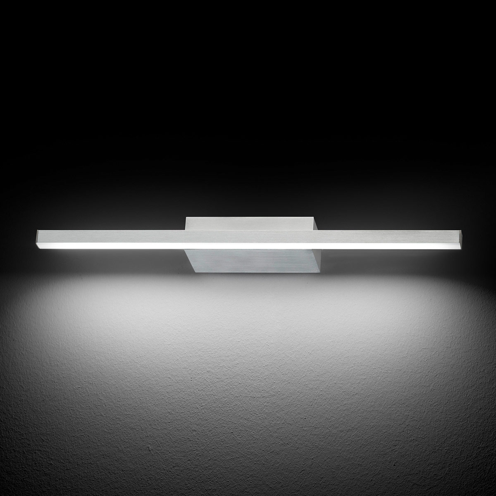 GROSSMANN Forte LED-vägglampa, aluminium 49,4 cm