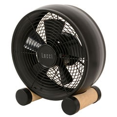 Beacon bordventilator Breeze, sort/ash, Ø 20 cm, lydsvag