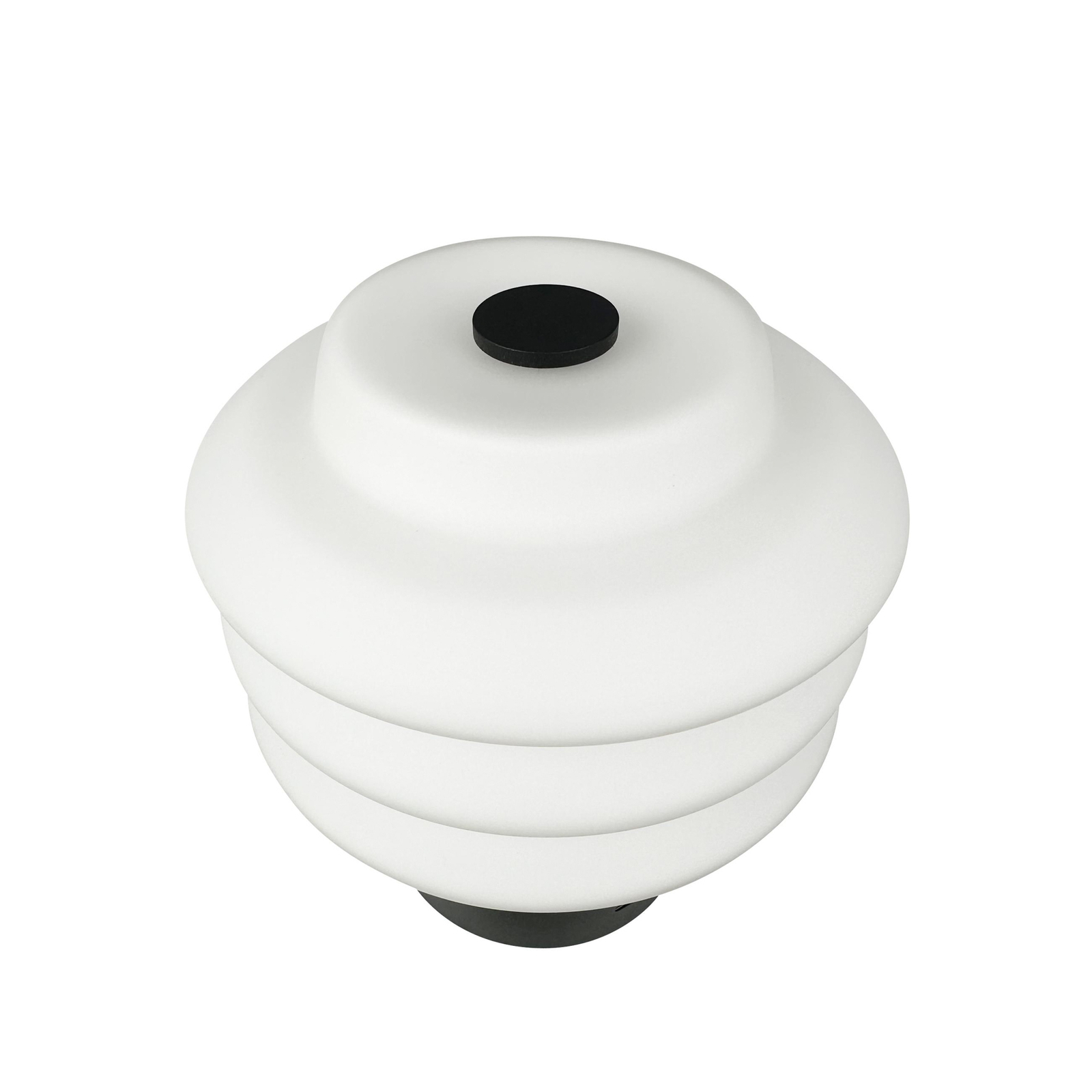 Diva LED Pöytävalaisin Opal/Black - DybergLarsen