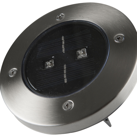 Torino - runder Solar-LED-Bodeneinbaustrahler