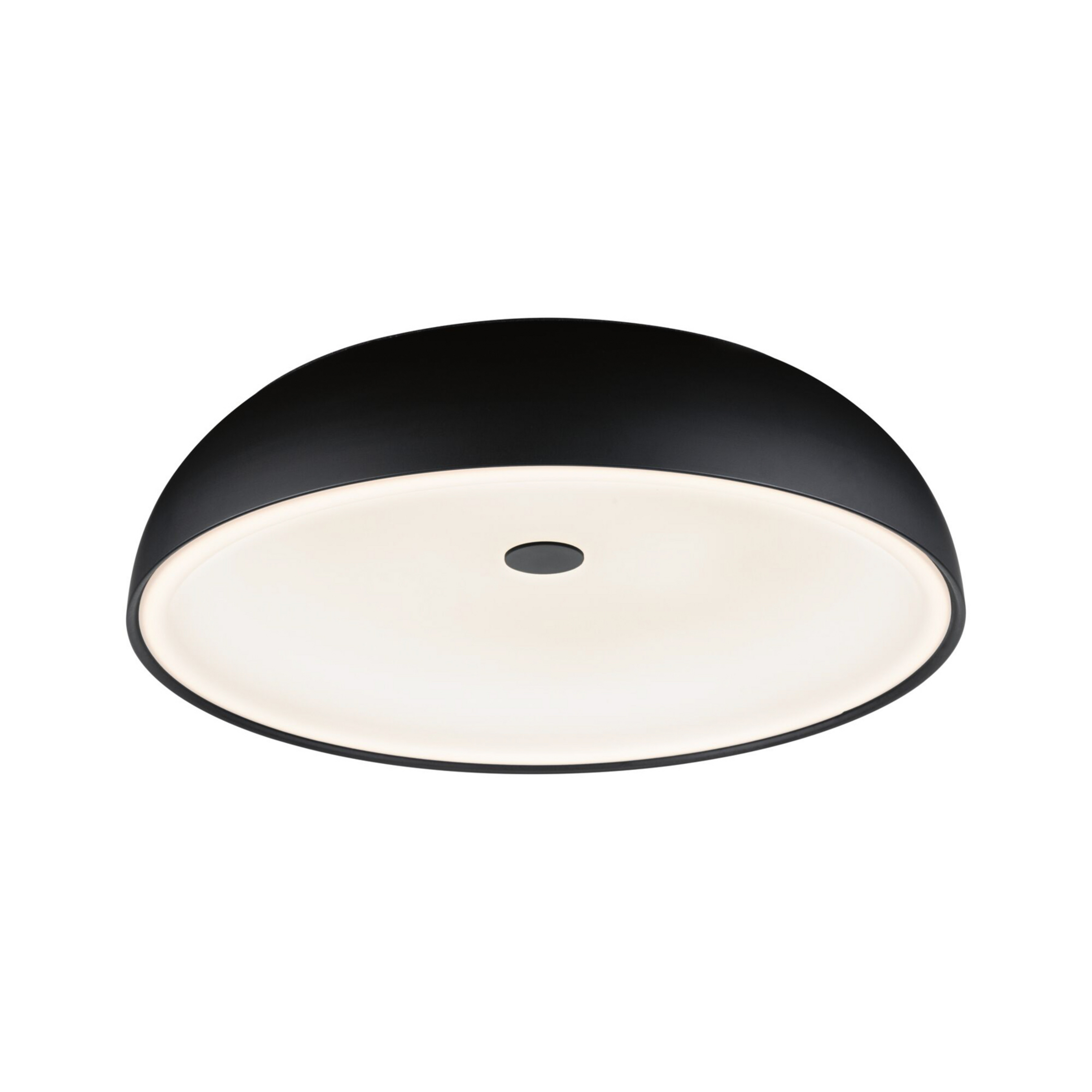 Jaron LED plafondlamp 3-traps dimbaar. Mat zwart - Paulmann