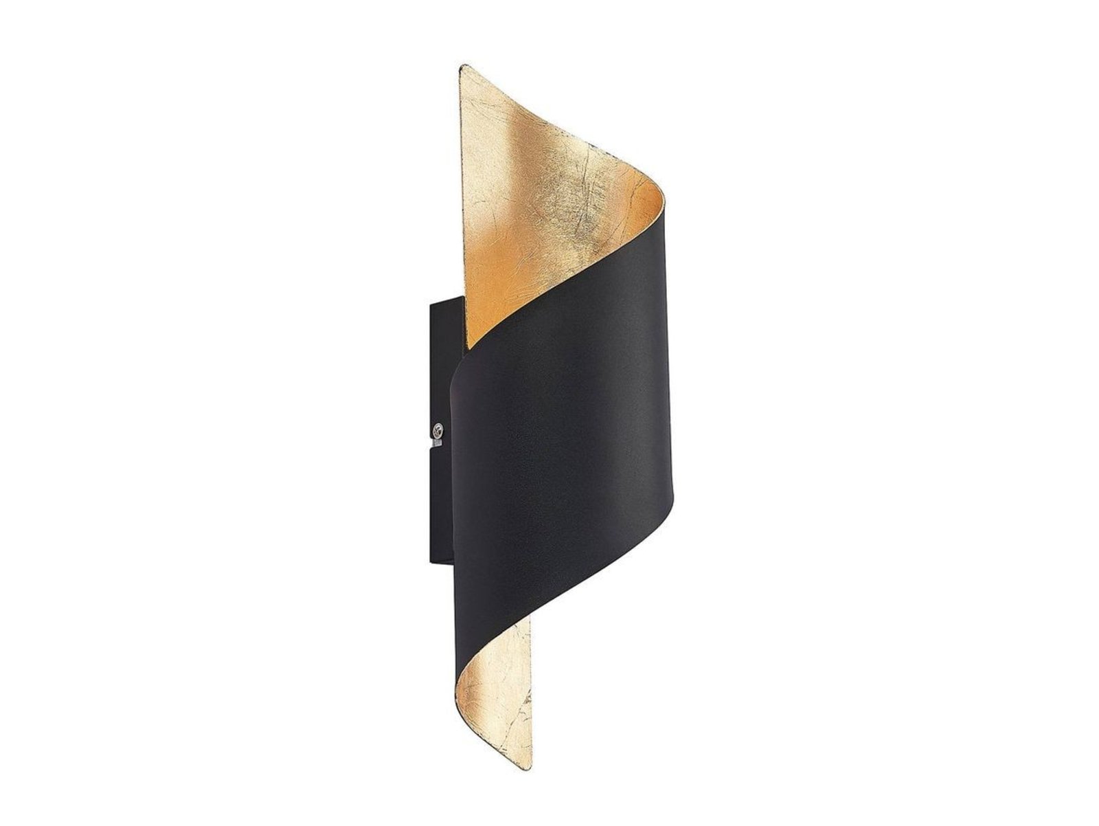 Chenotara Candeeiro de Parede Black/Gold - Lindby