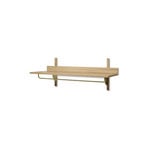 Sector Shelf Oak/Brass - Ferm Living