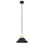 Masseto lampă suspendată, neagră, o sursă