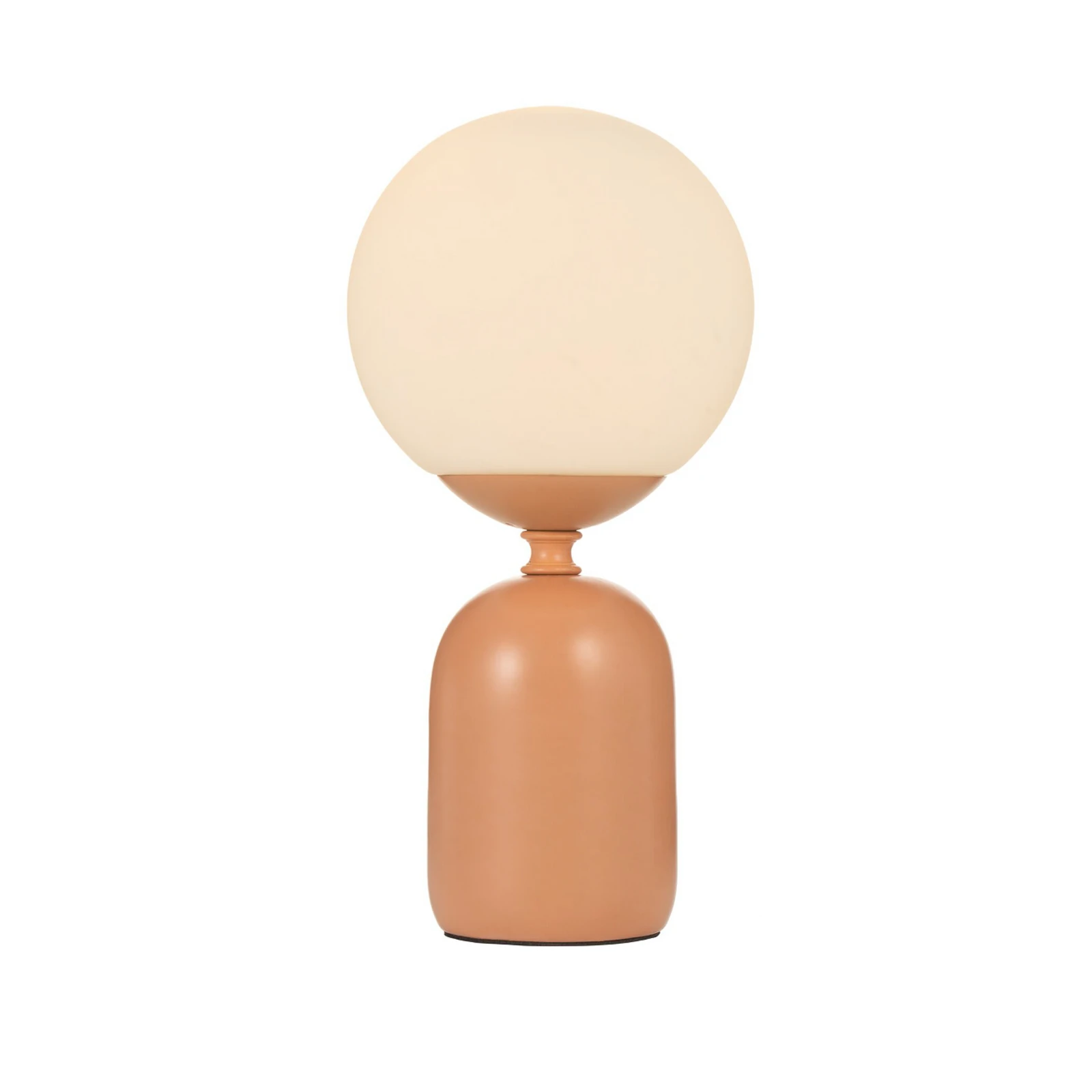 Pauleen Glowing Charm tafellamp, keramische voet roest