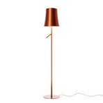 Birdie Reading LED Gulvlampe Copper - Foscarini