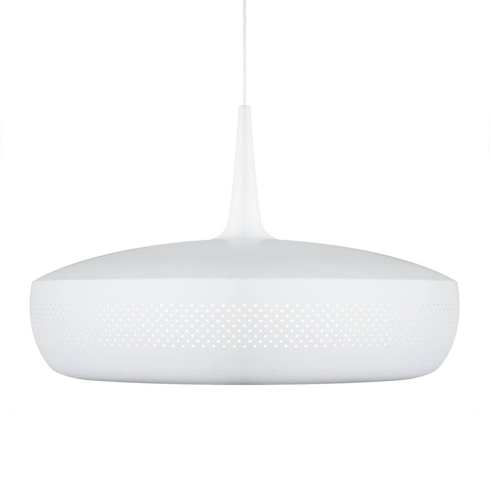 Suspension rétrochic Clava Dine blanche