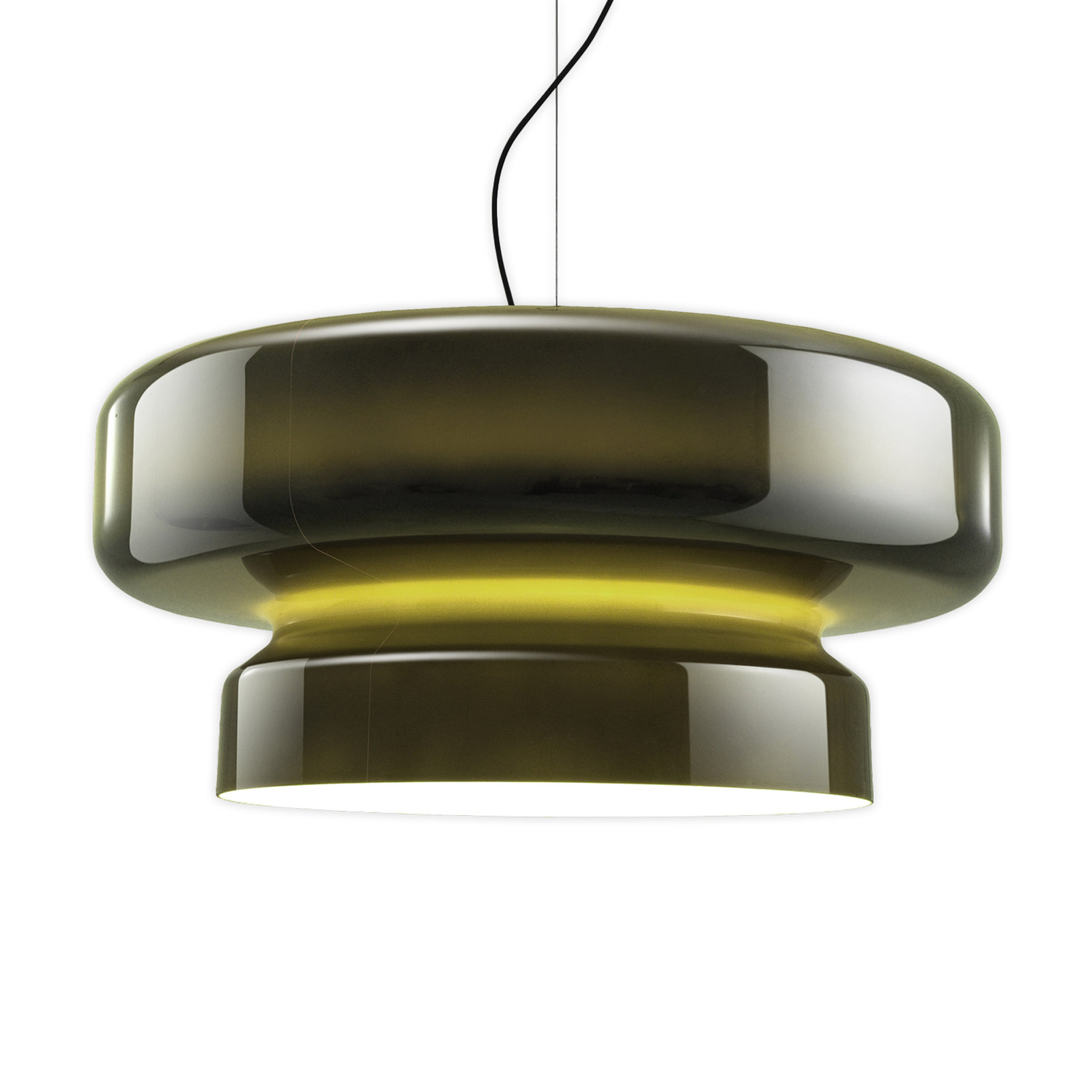 MARSET Bohemia hanglamp, E27, groen