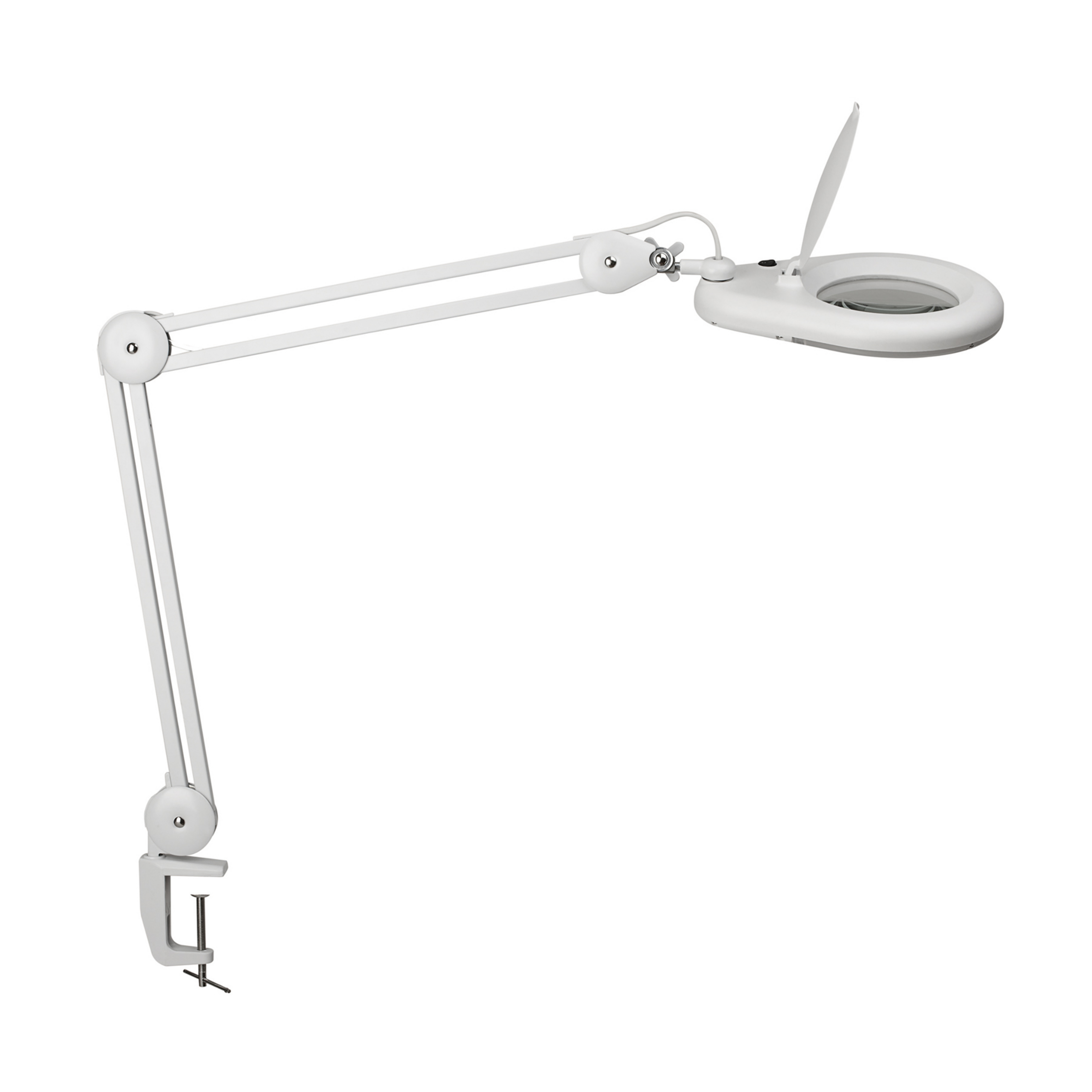 LED-Lupenleuchte MAULviso mit Klemme