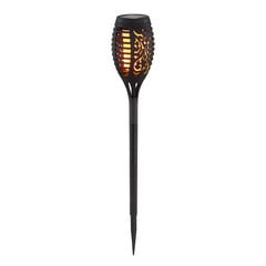 LED-aurinkoenergialla toimiva maapiikkivalaisin 33536-3, taskulamppu, musta, 3