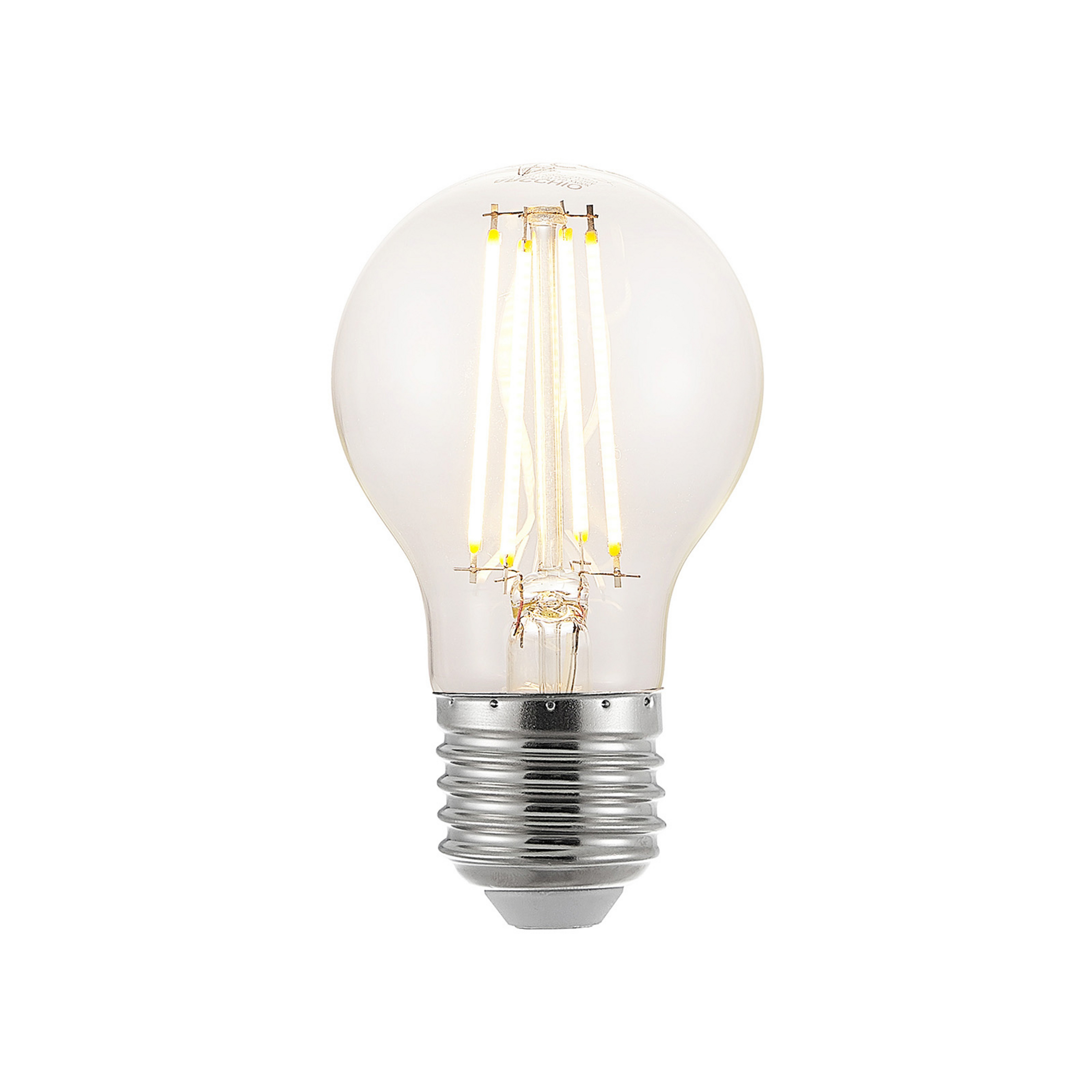 Arcchio LED žárovka, vlákno, E27, 6,5W, čirá, 2 700K